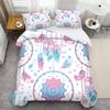 Colorful Dream Catcher 3D Printed Bedding Cover Elegant Bohemian Style Duvet Cover Set For Teens Adults Quilt Cover Pillowcases