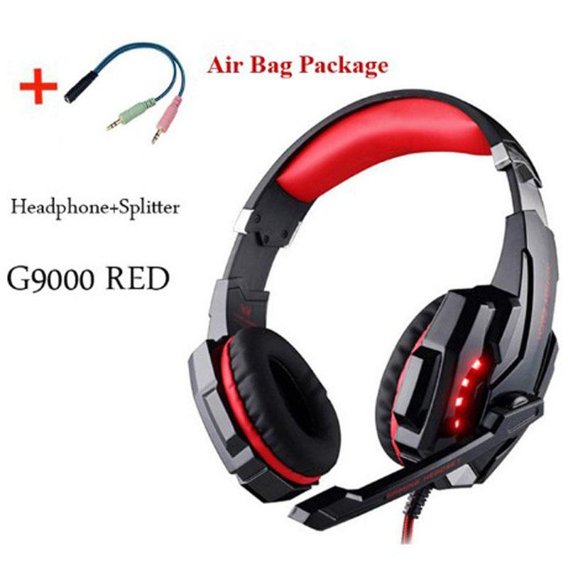 

KOTION EACH G9000 Headworn 3.5 Computer Phone Chicken Game PS4 Earphones