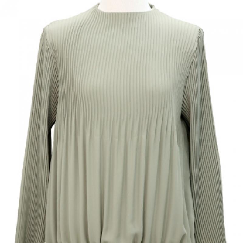 Shiz Madam Women S pleatS Balloon blouSe T57481