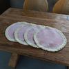 Insulation Coaster Woven Round Retro Insulation Mat Storage Mat Home Decoration Dining Table Cloth Placemat
