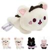 Kawaii Korilakkuma Bear Cream Little White Bear Plush Toy Keychains Demon Rilakkuma Devil Bunny Soft Stuffed Backpack Pendant