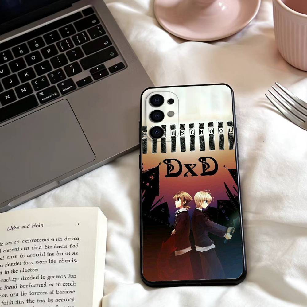 H-High School DXD H-HERO  Phone Case For Samsung S25,24,23,22,30,21,10,9,Ultra,Plus,Lite,FE,4,5 G Soft Black Case