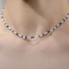 HARANG HR 40N_Pearl Iolite Beads Necklace