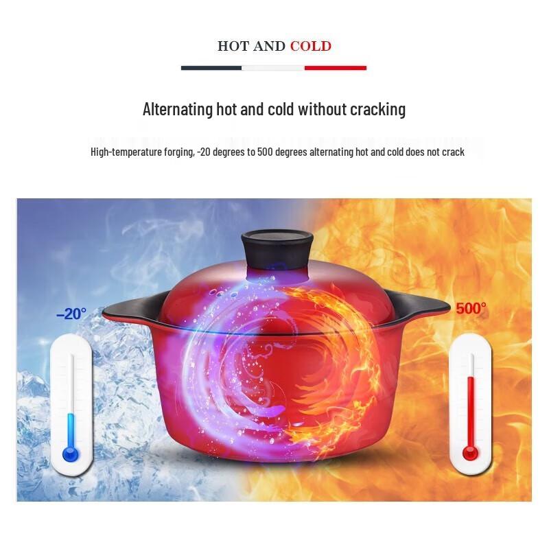 Bestd 3L Spodumene Ceramic Casserole