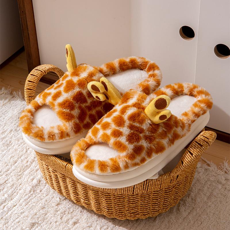 Волосатые туфли фея фея ветер снаружи одежда зимняя для дома пара теплые бархатные — фото 6