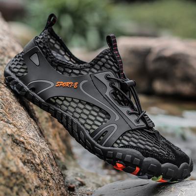 Mens River Tracing Shoes 2025 New Mesh Breathe Anti Slip Sweat Wicking Hiking Cycling Rock Climbing Outdoor Camping Wading Shoes