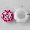 Cake Molds Silicone Lotus Candle Mold 3D Flower Resin Rose Candle Mold DIY Handmade Gypsum Craft Peony Candle Mold Candle Making