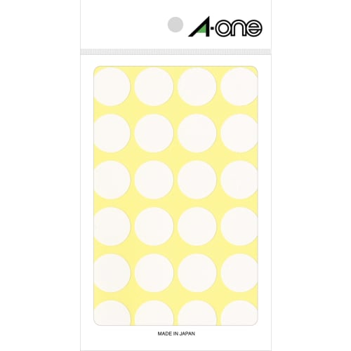 

Этикетка A-One Color, белая, круглая, 20 мм, 14 листов 07050