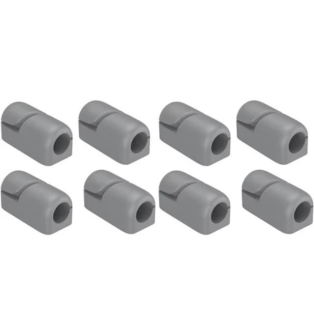 Kabelclip-Organizer Desktop-Kabelmanagement-Basis Klemme Befestigungselement Selbstklebend Silikon Praktische Netzkabelklemme Feste Schnalle