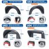 Universal Car Reversing Camera Rain Cover Waterproof Car Dashcam Rain Guard  Car Exterior Camera
