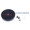 10/12/15CM Schwarz Weiß Metall Deckenplatte Halter Wandleuchte LED Basis Vintage Pendelleuchte Scheibenbasis Deckenbaldachin