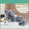Animal Plush Toy Large Elephant Figure With Soft Material For Gift And Collection