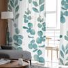 Pflanzenfarbe Floral Pastoral Aquarell Schlafzimmer Vorhänge Tüll Transparenter Vorhang Wohnzimmer Heimdeko Voile Vorhänge