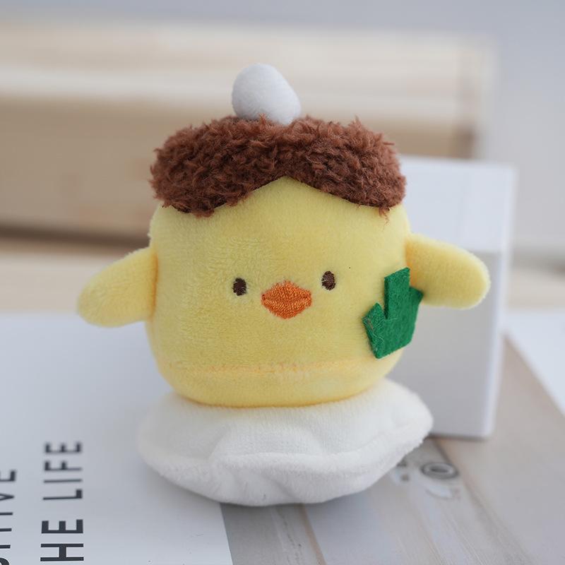 

Cute Cozy And Strawberry Cream Cheese Plush Doll 10cm For Bags Girls жовтий