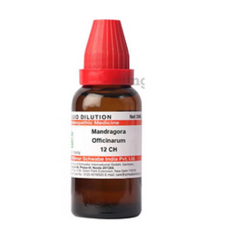 @ Dr Willmar Mandragora Officinarum 12 CH Homeopathic Medicine 30ML E147 UKR252_60%OFF