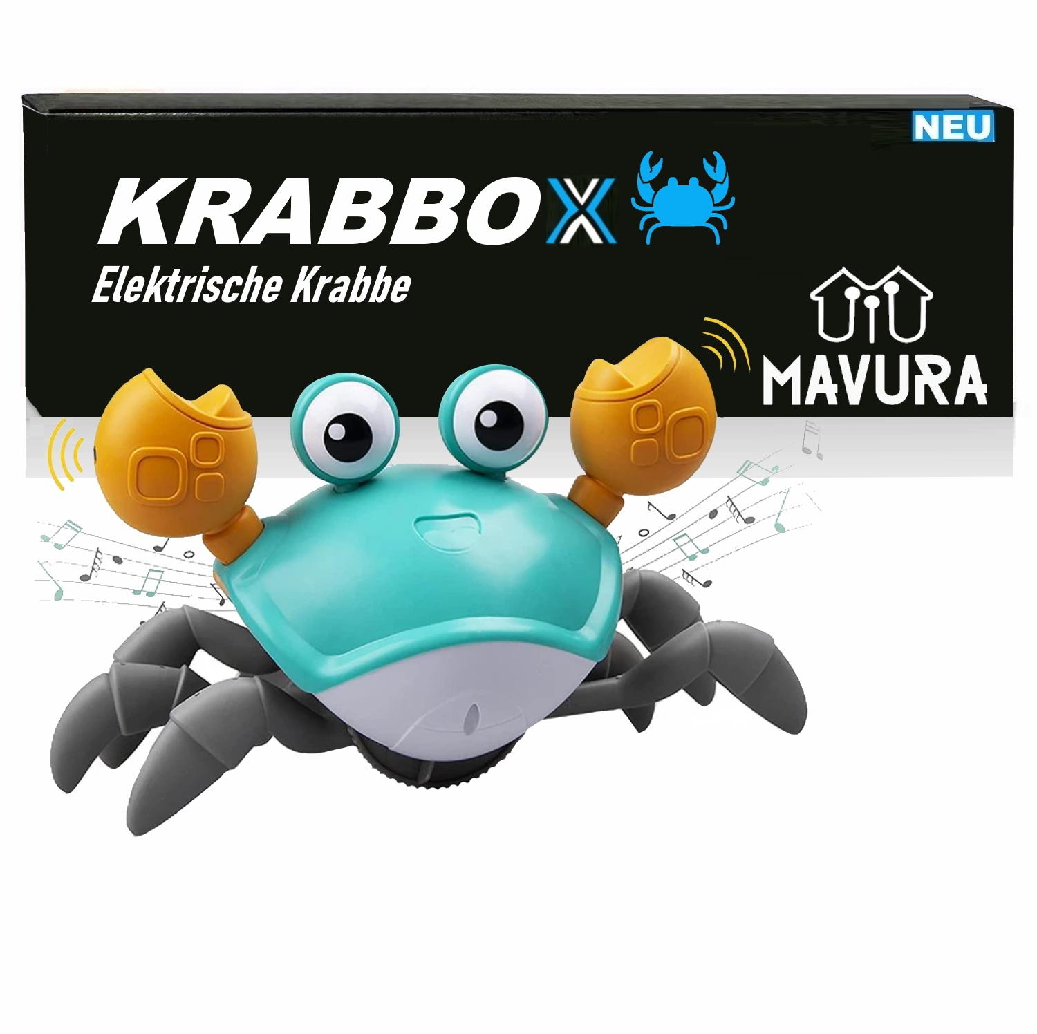

KRABBOX Electric Crab Crawling Toy Electric Music LED Sensors