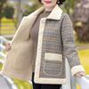 Women's Fleece-Lined Winter Coat for Middle-Aged Mothers: Cozy, Thick, and Stylish