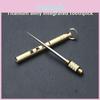 Alloy Titanium Toothpick Tc4 Integrated Convenient Tooth Pick God Instrument Brass Barrel Multifunctional Fruit Pick