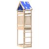 Play Tower Brown 52.5 X 85 X 265 Cm Solid Pine Wood