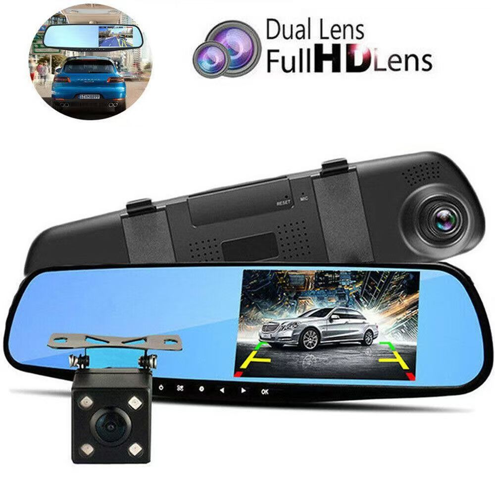 NEW Dual Lens Dash Camera 1080P Wide Angle Vehicle Recorder HD Recording Night Vision Car Dashcam Vehicle Monitoring
