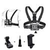 himsyuden Smartphone Camera Chest Mount Head Mount compatible with action for video live vertical and horizontal ideal for and video Stand, & (2-piece