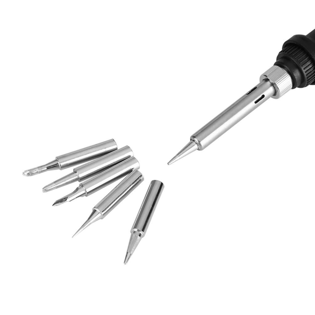 60W Electric Soldering Iron Adjustable Temperature Welding Hand Tool