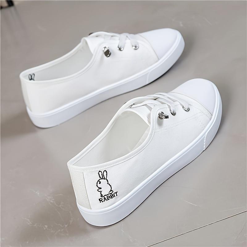 Women'S Canvas Casual Sports Shoes, Lightweight Low-Cut White Shoes, Suitable for Outdoor Activities, Home Use, And Lazy Shoes, Women Shoes