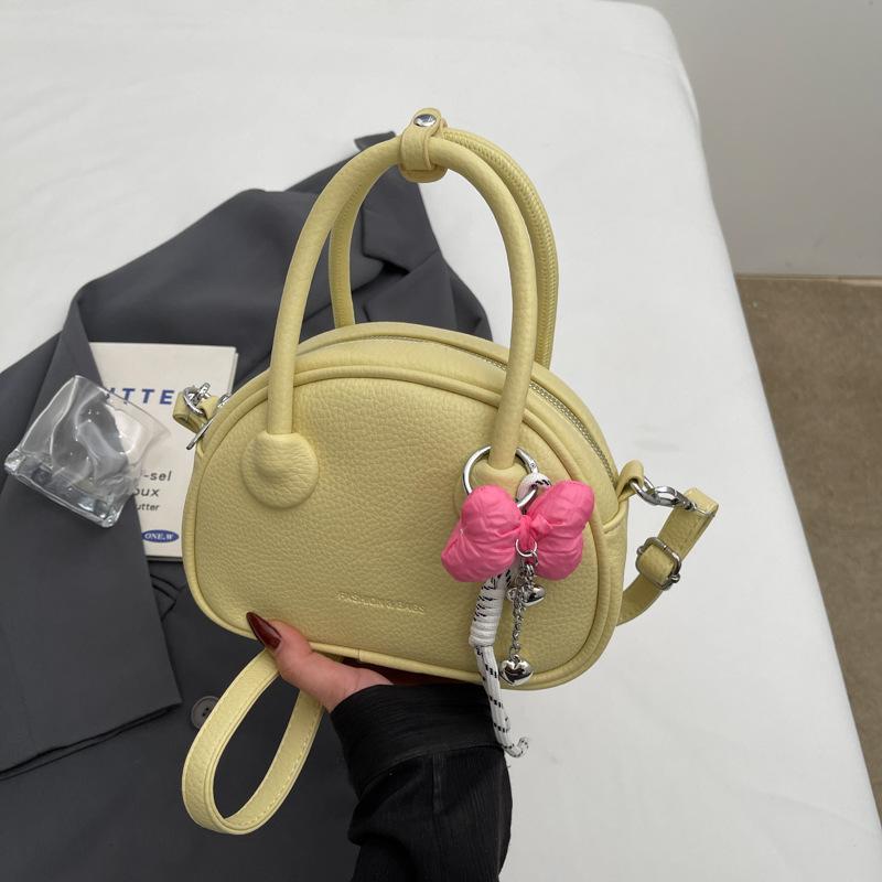 Fashion small bag women's new summer versatile messenger bag high-end portable bowling bag
