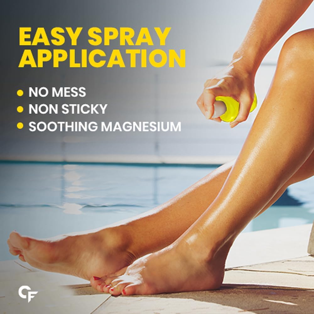 Carbamide Forte Magnesium Oil Spray 200ml Pack of 1 | Topical Magnesium Oil for Sleep, Muscle Recovery & Pain Relief