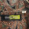 GRASS AREA Overall handle Short sleeve Open collar shirt F Gray Men's Used