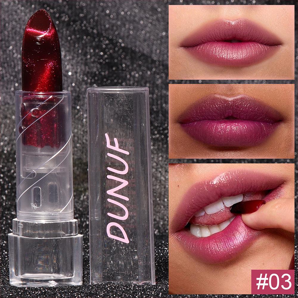 DUNUF Tri-Color Moisturizing Cat Eye Lipstick