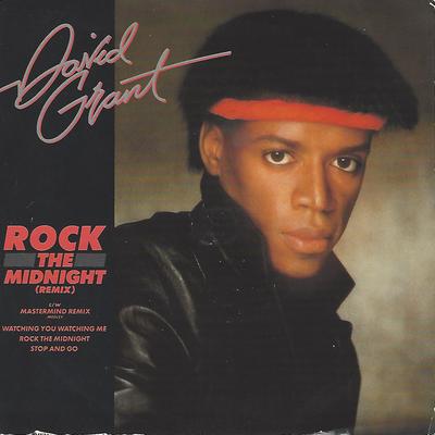 7-tums Skiva DAVID GRANT - Rock The Midnight GRAN4 Chrysalis 1983 UK Dance & Electronica Använd