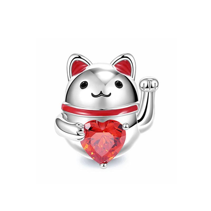 

Fine copper Compatible With Authentic Bracelets Europe Cute Cartoon Doll Collection Dangle Charm Bead Charms Necklaces Pendant Diy Women Jewellery Gif