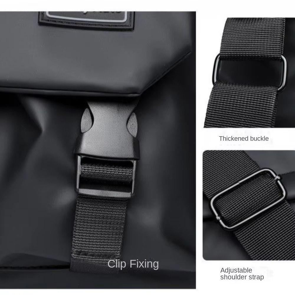 Square Nylon Postman Bag Japanese Style Casual Messenger Bag Single Shoulder Bag  Streetwear