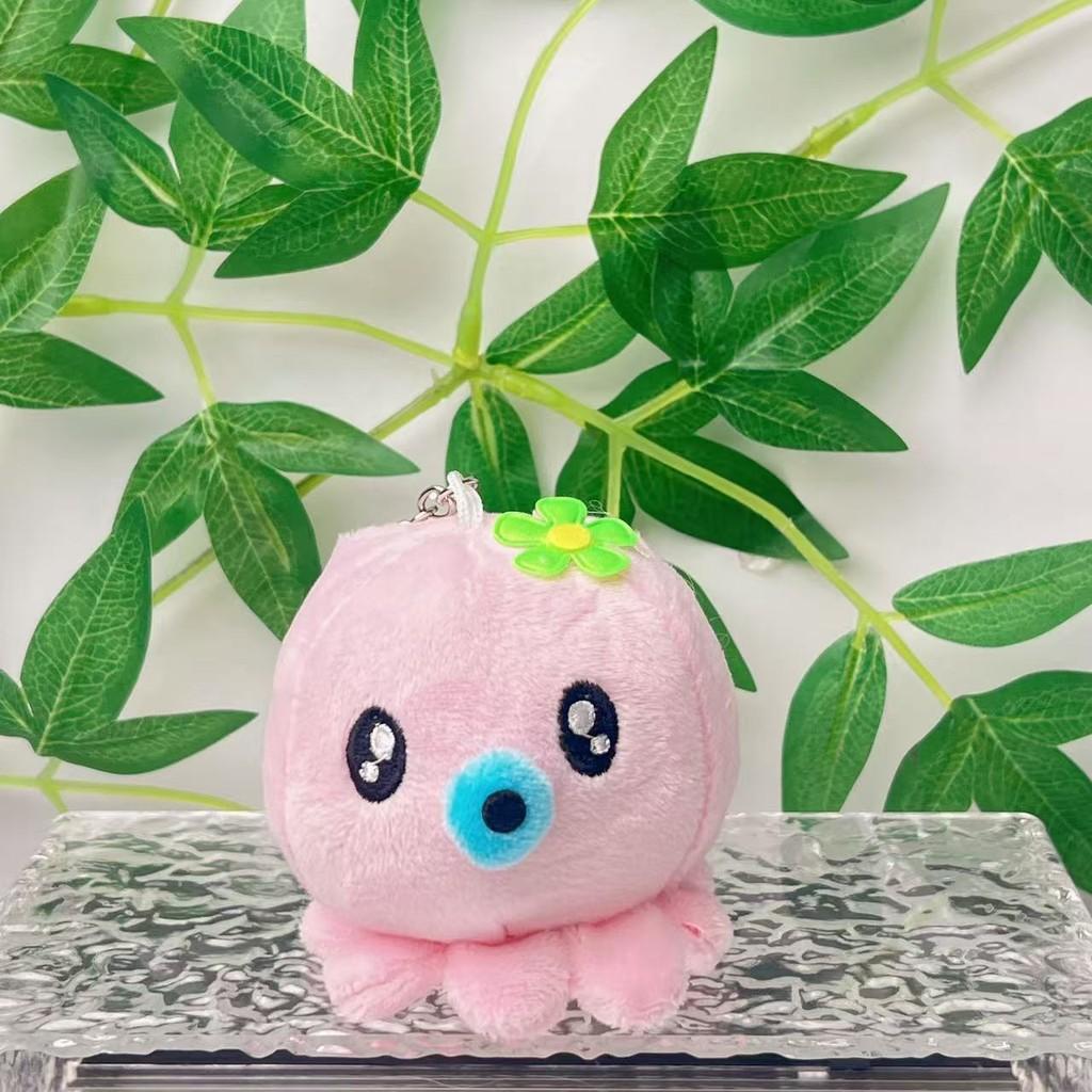 Octopus Cartoon Adorable Plush Keychain With Pp Cotton Filling For Gift Giving