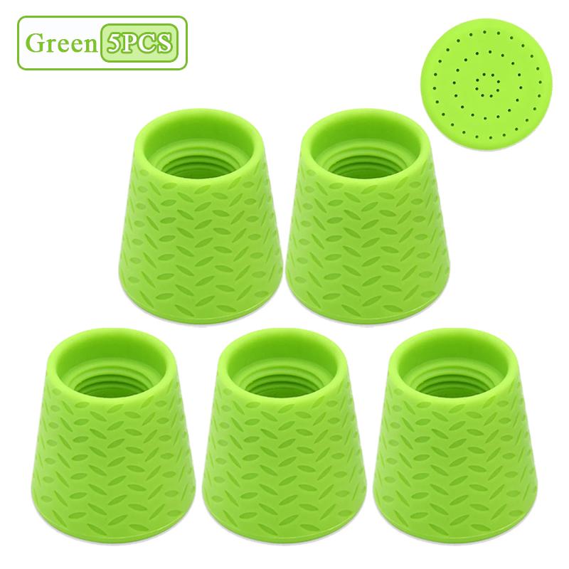 1-20PCS Silicone Shower Head Portable Outdoor Bathing Faucet Attachment Pet Bathing Nozzle for Camping Hiking and Beach Trips