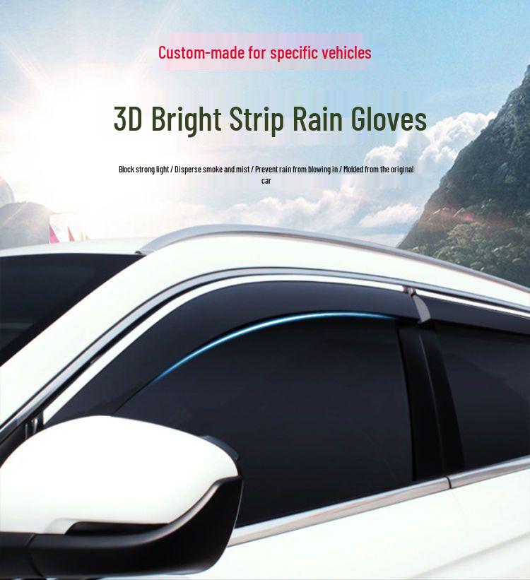 Volkswagen Sagitar Window Rain and Sun Visor Deflectors for 25 Models