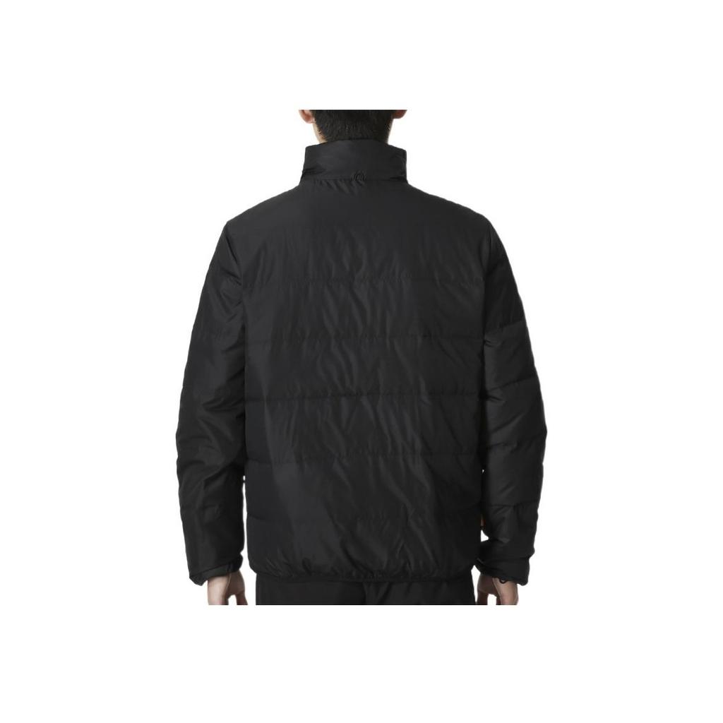 Timberland Solid Color Casual Printed Stand Collar Down Jacket Winter Men Jacket Black A5Z21-001