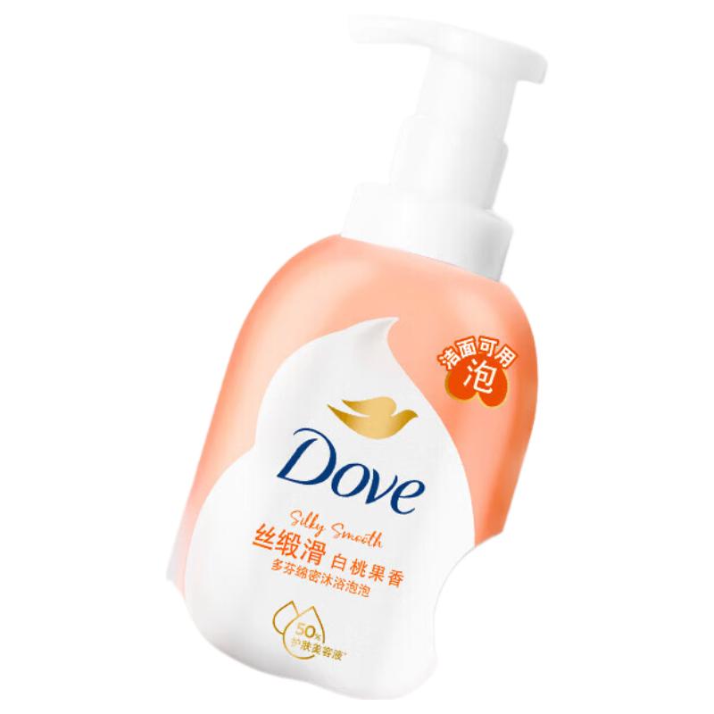 Dove Silky Foam Shower Gel