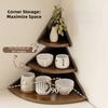 3 Layers Table Corner Display Shelf Acrylic Cup Storage Rack Creative Mug Organizer  for Home