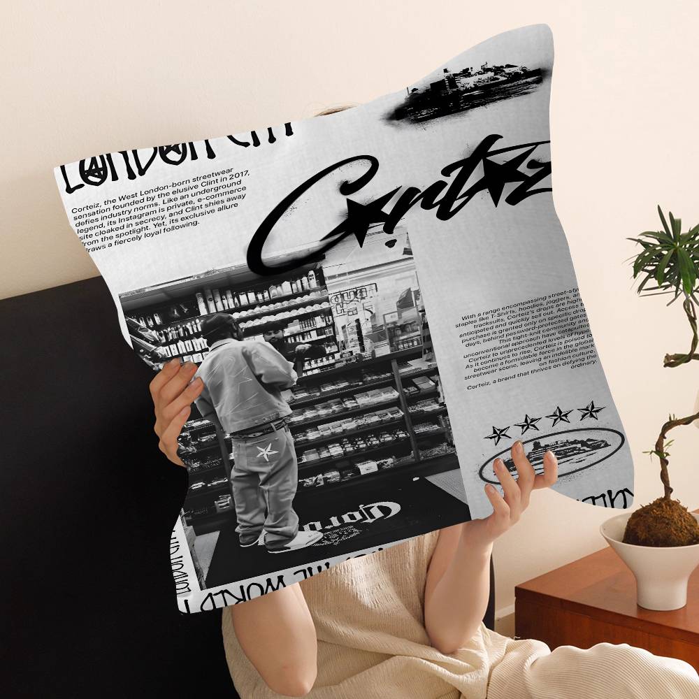 C-C-CortiezS Pillow Cover for Bedroom Room and Living Room Sofa Decorative Cushion Cover