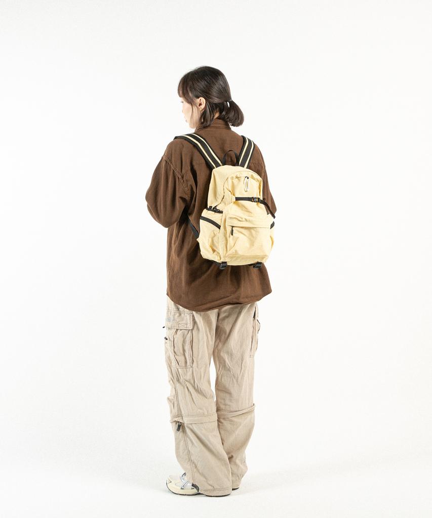 Jenner Light Recycled Nylon Backpack_Small [Pastel Yellow]