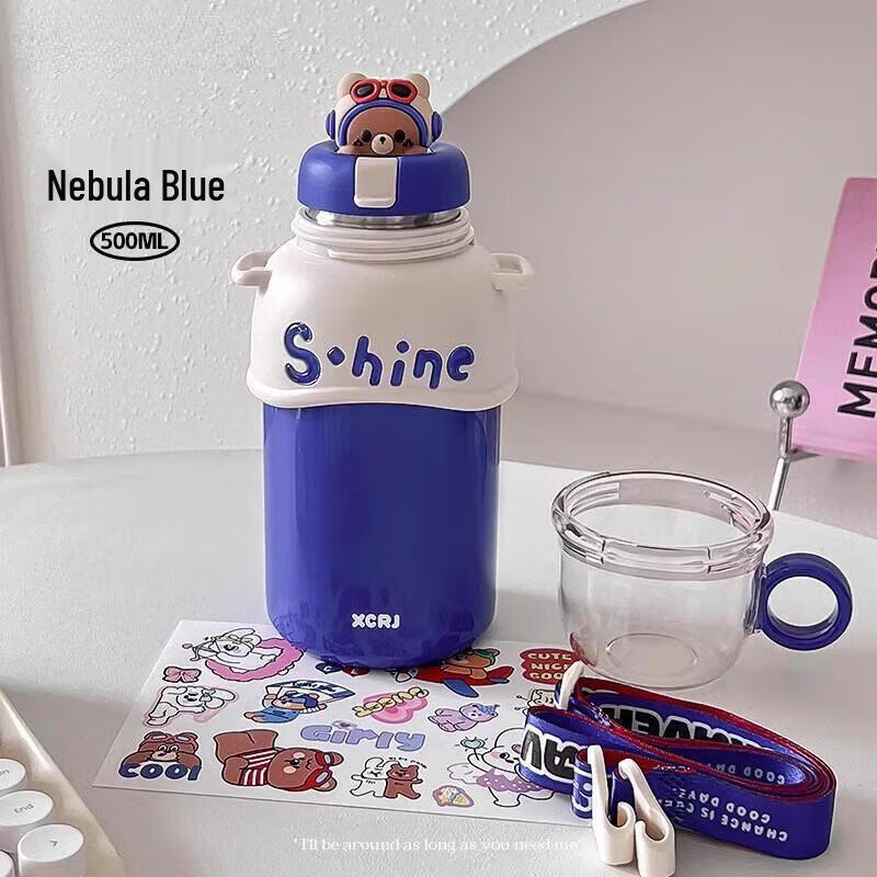 Duoli Kids Insulated Stainless Steel Straw Cup