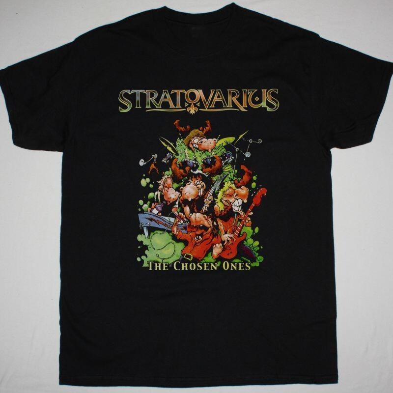 HOTT Stratovarius  Black Cotton All size S-5XL Gift For Fans T-shirt HO29 Unisex T-Shirt XXL