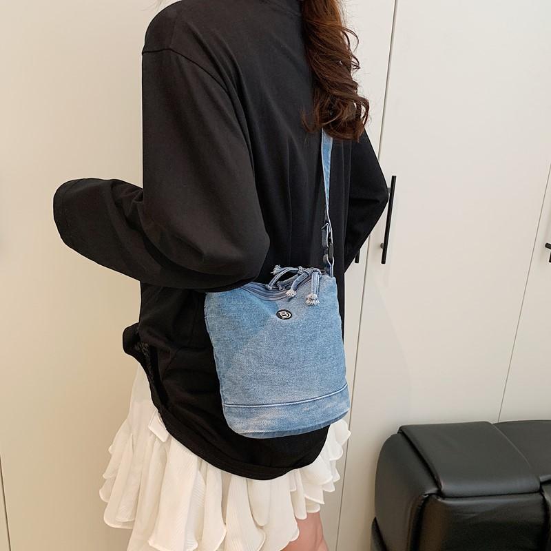 Denim Bag Student Shoulder Bag Women's Crossbody Bag Mobile Phone Bag