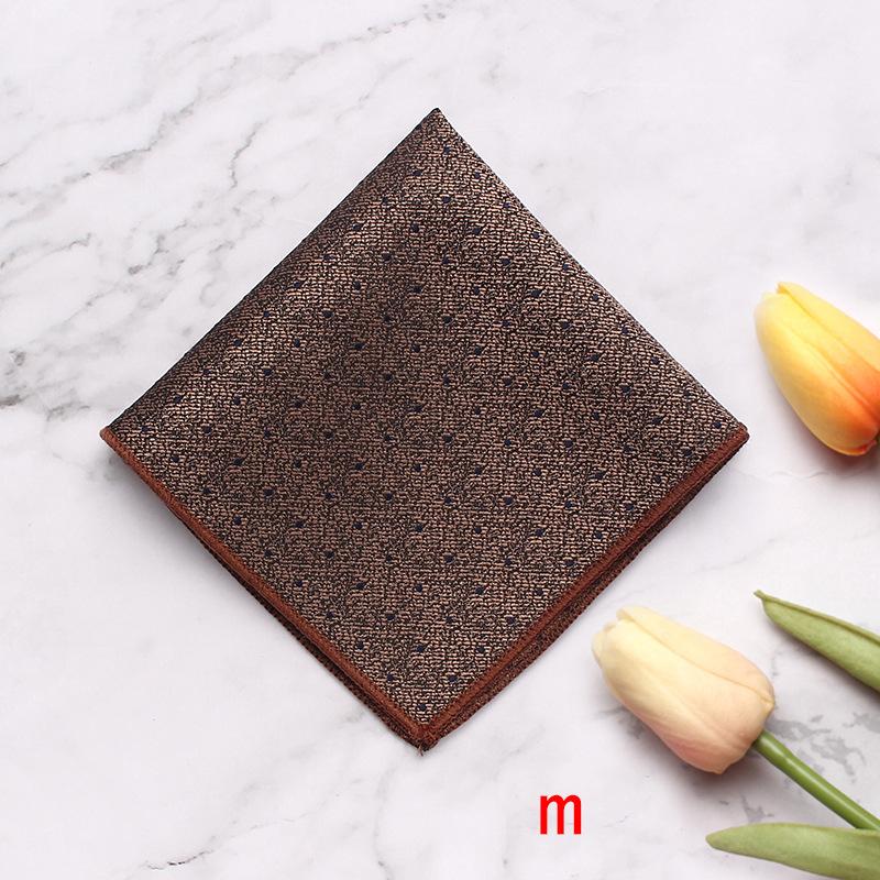 Men'S Formal Suit Pocket Towel, Tie And Bow Tie Pocket Towel, Wedding Banquet Matching, Square Towel.