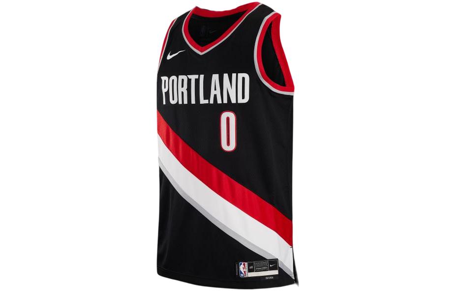 

Nike Basketball Jersey 2022 23 Season, Boston Portland Trail Blazers, Lillard Size 0 Men s Black DN2020-010 XS