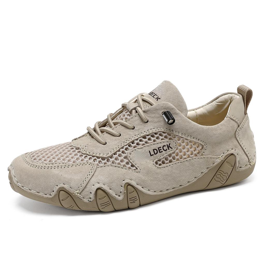 2025 popular large size men's and women's shoes outdoor casual shoes summer breathable mesh shoes sports shoes