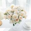 Künstliche Rosen aus Kunststoff – Tischdekorationen, Kunstpflanzen, Geschenke für Hochzeitszimmer, Heimpartys, Handgestecke, Festivals, DIY-Tischdekorationen