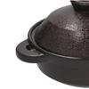 Nagatani-en Earthenware Pot, Induction Compatible, Healthy Steamer, Large, Serves 3-5, Approx. 31cm, Approx. 2700ml, Can Be Cooked Over an Open Fire,